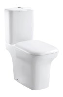 Tucker French Loch Standard Height Short Projection Rimless Open Back Close Coupled WC Suite