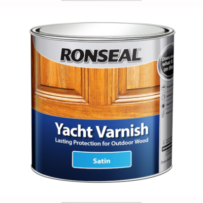 Ronseal Satin Yacht Varnish - 2.5L