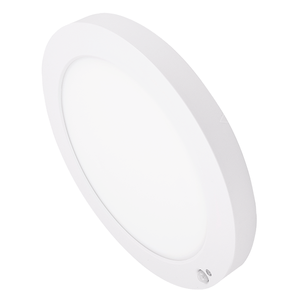 Ovia Apto 18W Round LED Surface Fitting C/W PIR IP20