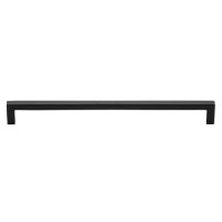 C0339-256-BKMT - Heritage Brass Cabinet Pull City Design 256mm CTC Matt Black Finish