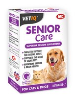 VETIQ Senior Care Dog & Cat Tablets 45tab x 1