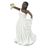 Resin Inter Changeable Blk/African Bride - 150mm