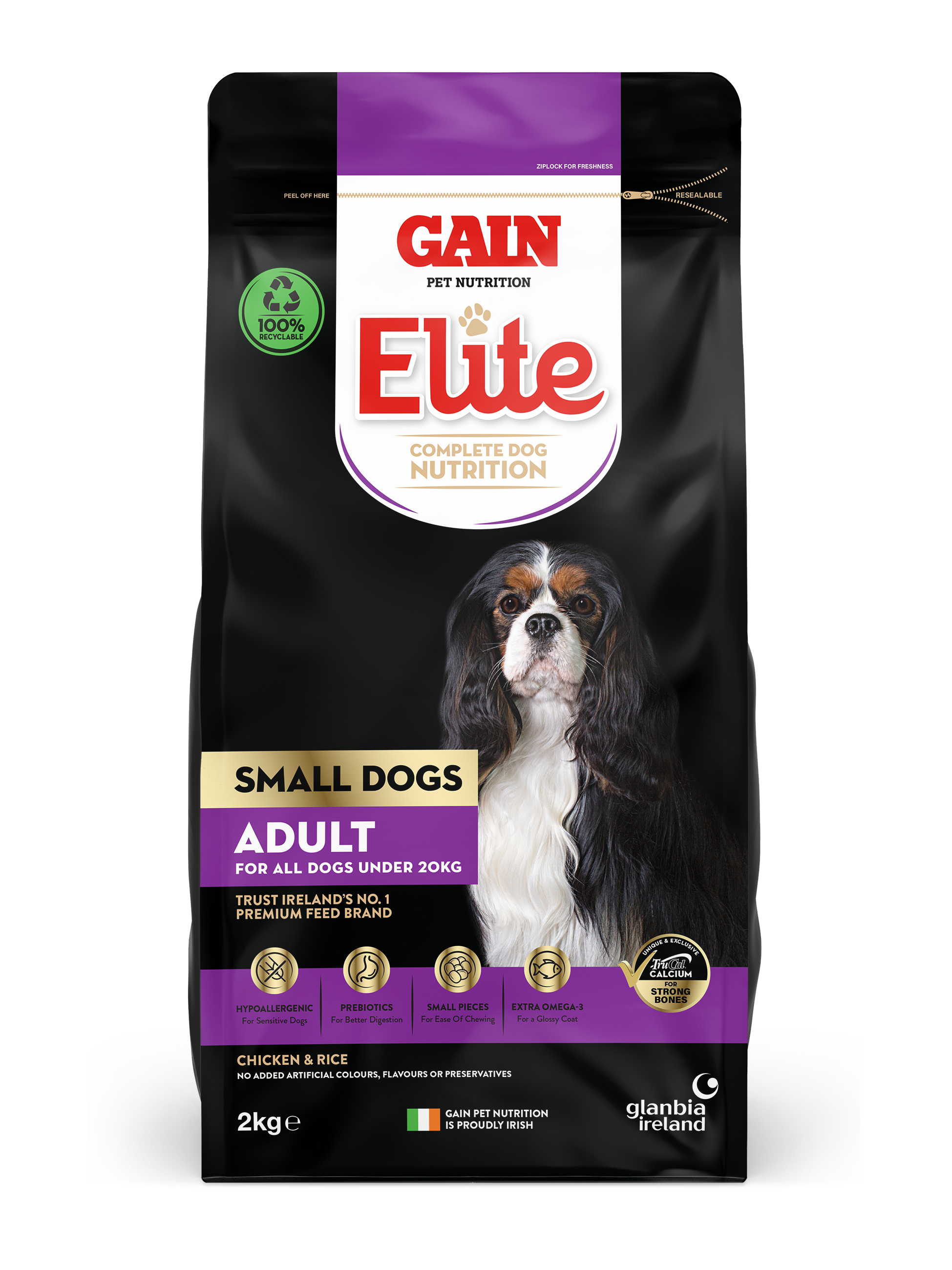 GAIN Small Dog Adult Dog Food 2kg