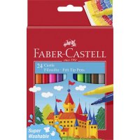 Faber Castell Fibre Tip Markers - 24's