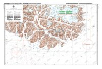 Greenland Chart - 1103 Kap Farvel omr&aring;det. Prins Chr. Sund &ndash; Frederiksdal (West Coast)