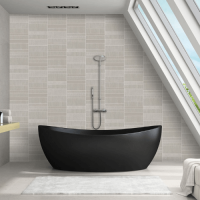 MODERN SMALL TILE SILVER PANEL 250MM PK4