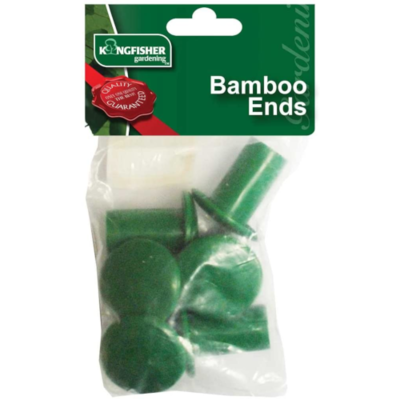 Bamboo 13mm End Caps