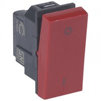 Arteor Double Pole Switch Red Colour 20Amp  | LV0501.2477