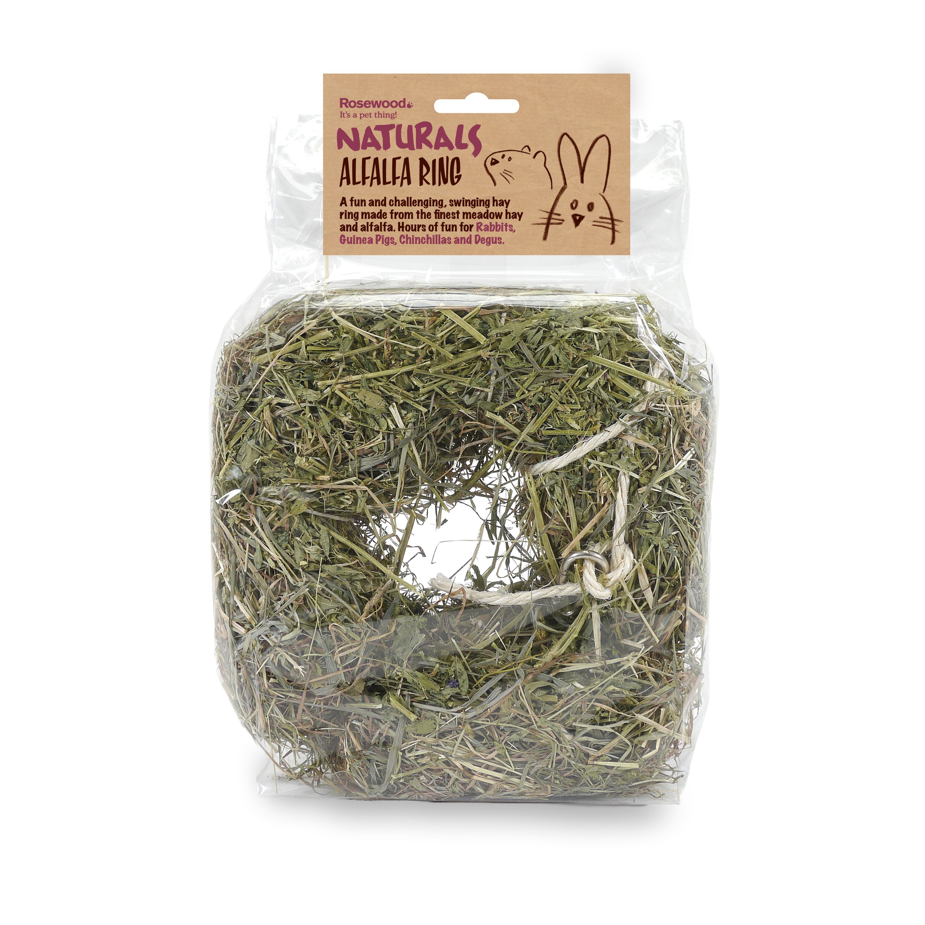 Rosewood Naturals Small Animal Alfalfa Ring