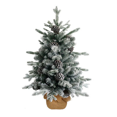 Snowy Dorchester Pine Christmas Tree - 3ft