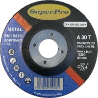 Superpro 115mm Steel Grinding Disc Sureweld Dublin Ireland