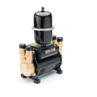 Salamander 3.0 bar Twin Brass Ended Universal Regenerative Shower Pump CTFORCE30TU 