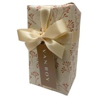 Belgian chocs in gift wrap ballotins with menu - 2 designs 8x185g