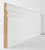 White Primed MDF Victorian Skirting 210mm 22mm x 4.2m