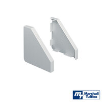 MT PVC-U Bench Trunking Single-Sided End Cap
