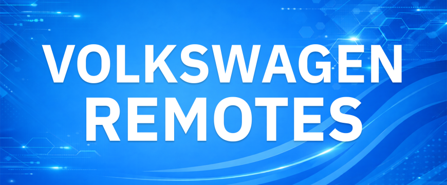 Volkswagen Remotes