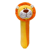 Lion Squeakaboo toy for babies