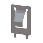 Slide-In P.C. Mount Contacts for Moulded Cases Cell Type 20-33mm, D Through Hole