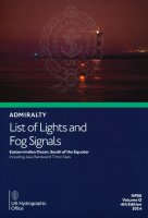 ADMIRALTY List of Lights and Fog Signals - NP88 Eastern Indian Ocean, South of the Equator Vol. Q