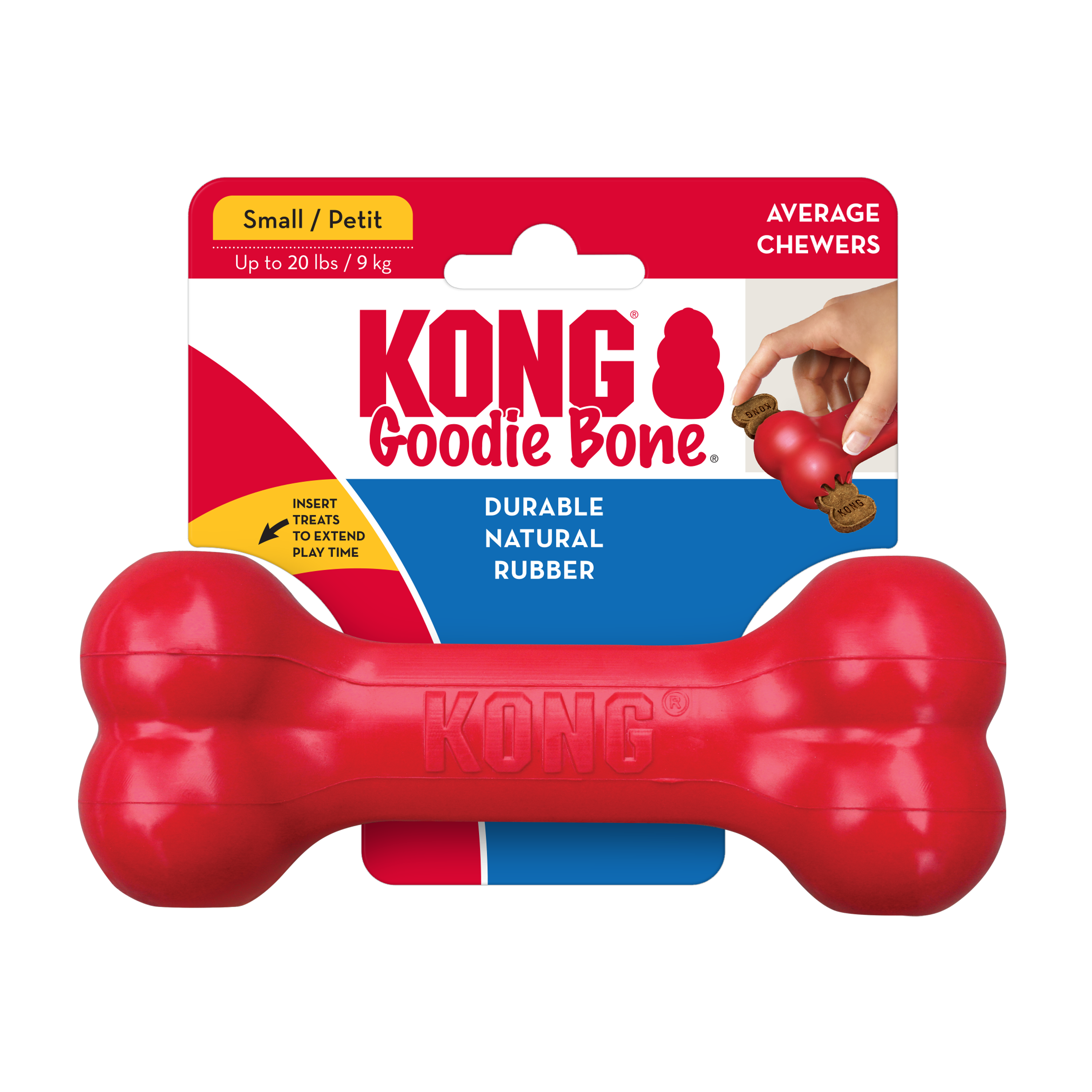 KONG Goodie Bone XL (Red) x 1