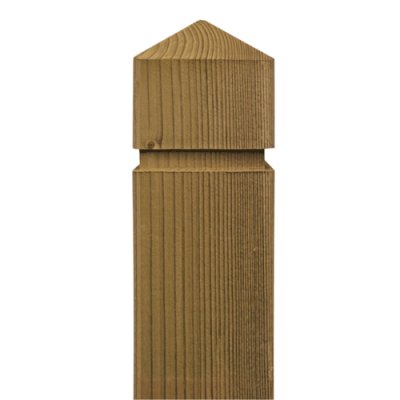 Shaped Decking Post 1.8Mx95MMx95MM