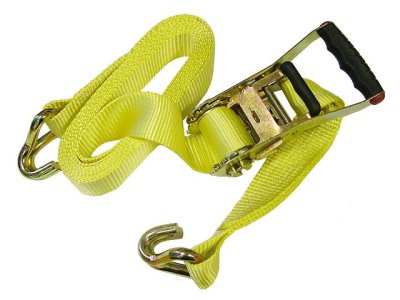 Faithfull Ratchet Tie Down 5M x 50mm Trucker BS4000kg