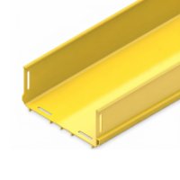 Prysmian Fibre Raceway Yellow Solid Duct & Snap On Lid