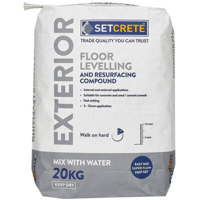 Setcrete Exterior Floor Levelling Compound 20kg