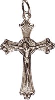 Metal Crucifix  1 1/4 inch   (1502)