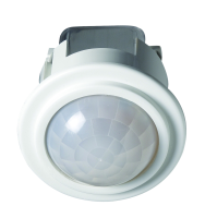 PROTON 360&deg; PIR, recessed, IP20, 75mm, White