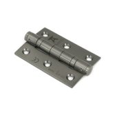 83976 - Aged Bronze 3 Inch Ball Bearing Butt Hinge (Pair) SS