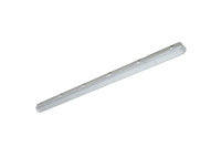 VULCAN 2x24W LED corrosion proof, IP65, 4ft, Grey, 5000K + Emergency