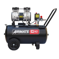 SIP DD 2HP Direct Drive Air Compressor 24 / 50 Litre