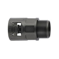 Conduit Gland 25mm M25 Black Polypropylene