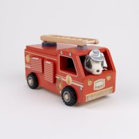Firetruck with miniature friend - Large