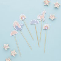 Enchanted Cake Topper Set - Pack of 6
