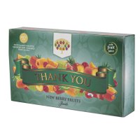 New Berry Fruits Jewels in Thank You gift carton - 12x130g