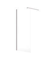 ASPECT 1200MM WETROOM PANEL CASHMERE PINK MATT