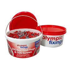 M4X40 Screw+Plug Tub of 500