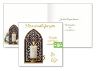 Card Eco Friendly/I Lit A Candle For You  (25130)