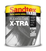 SANDTEX 2.5L FLEXIGLOSS X-TRA BRILLIANT WHITE