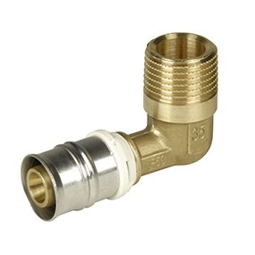Alpex Elbow with Male Thread MLCP 16mm-3/4"