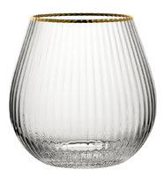 Hayworth Stemless Gin 22oz (65cl) - Gold Rim Carton of 6