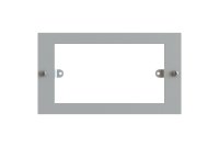 CMD Plate pierced to accept 1 x 2-gang standard BS1363 outlet - 3 Compartment