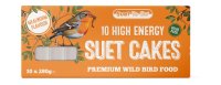 Suet To Go Mealworm Blocks 10x280g Value Pack Plastic Free