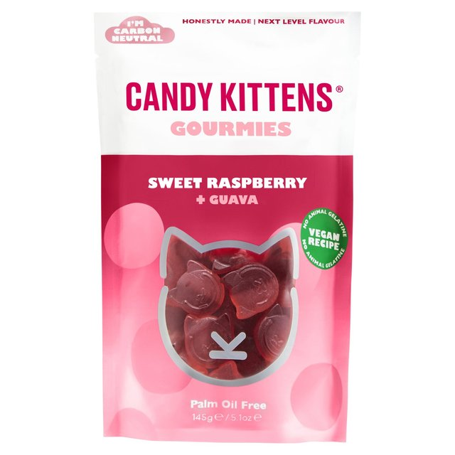 Candy Kittens Gourmies Sweet Raspberry X 10 X 140g cnfoods