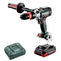 Metabo Combi Drill SB18 LTX BLQI Brushless 18V + LiHDX 4.0Ah 18V Battery & ASC55 Charger Metaloc