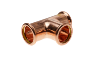 Navigator Pressfit Gas Equal Tee 22mm Copper PFGET-22