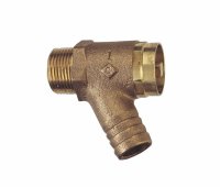 CRANE D340 3/4" DRAIN OFF COCKS LOCKSHIELD MALE IRON