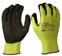 Extra Flex Grab+, Hi-Vis Sandy Nitrile Coated